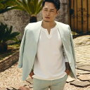 【マラソン期間中 5%OFFクーポン】SHIFFON 1PIU1UGUALE3 RELAX ウノピゥウノウグァーレトレ リラックス ノーカラージャケット アウター |飯田将成着用 アウター(コート・ジャケットなど)