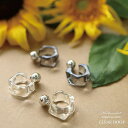 Noelmarket ピアス 金属アレルギー対応 つけっぱなし 小ぶり シンプル 18k シルバー アクセサリー