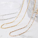 Noelmarket ネックレス 金属アレルギー対応 つけっぱなし スキンネックレス ステンレス アクセサリー