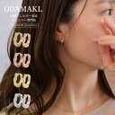 Noelmarket ピアス 金属アレルギー対応 つけっぱなし フープ ダイヤ 18k シルバー アクセサリー