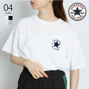 SETUP7【WOMEN】 【CONVERSE】コンバースチャックテイラーロゴワンポイント刺繍Tシャツ /4282-9831 トップス