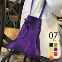 【5/16 1:59まで 5%OFFクーポン】SETUP7【WOMEN】 【SETUP7】プリーツ巾着ショルダーバッグ KNF バッグ・鞄