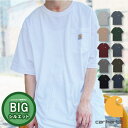 SETUP7【MEN】 【Carhartt】カーハート ビッグシルエットポケットTシャツ K87 トップス