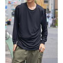 SETUP7【MEN】 【LIFEMAX】4.3オンスドライロングスリーブTシャツ(ポリジン加工)長袖無地ロンT カットソー インナーとしても MS1609 トップス