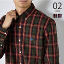 SETUP7【MEN】 【U.S. POLO ASSN.】チェックシャツ トップス