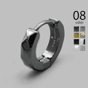 【5/16 1:59まで 5%OFFクーポン】SETUP7【MEN】 【LION HEART】LH-1 WEB限定 カッティングフープピアス 03EA0015 ...