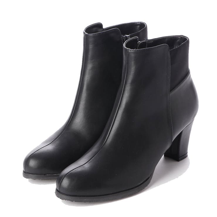 EVOL 晴雨兼用 太ヒールブーツ シューズ・靴