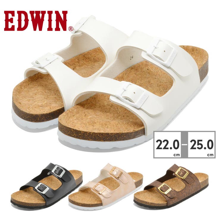 【10％OFFクーポン！1/29(木)1:59まで】つるや エドウィン EW9462 EDWIN コンフォート つっかけ シューズ・靴