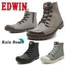 【5%OFFクーポン 9/11 1:59まで】つるや EDWIN エドウィン 5859 Rain Boots レインブーツ シューズ・靴