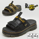 つるや Dr.Martens Ayce SLIDE BLACK その他