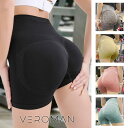 【5/16 1:59まで 5%OFFクーポン】VEROMAN FIT ショートレギンス レディース スポーツ ヒップアップ 美尻 おしゃれ 筋トレ ヨガ ppi...