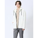 TAKA-Q MEN ふくれジャガード 長袖ジップパーカー トップス