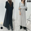 futier land 前後2wayシェアできる着回し。フロントオープンサマーニットワンピース ワンピース・ドレス