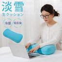 BACKYARD FAMILY 淡雪生クッション 低反発接触冷感クッション 腰当 寝具・インテリア雑貨
