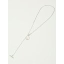 【6/25限定 20%OFFクーポン】TAKA-Q WOMEN モチーフ付き ロングチェーン Y字ネックレス アクセサリー
