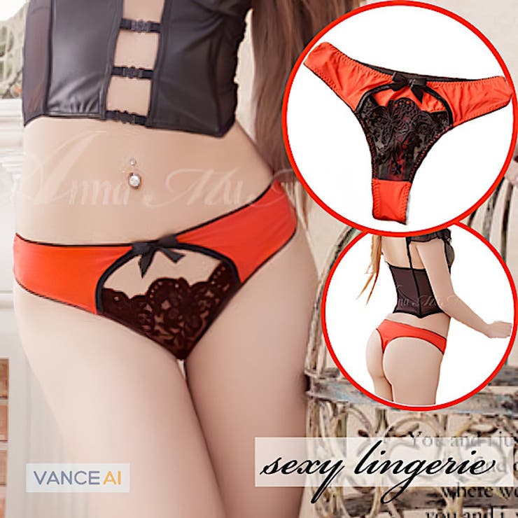 【10%OFFクーポン!11/27(木)1:59まで】Anna Mu JAPAN セクシー ランジェリー ショーツ 単品 セクシーショーツ Tバック パンティー...