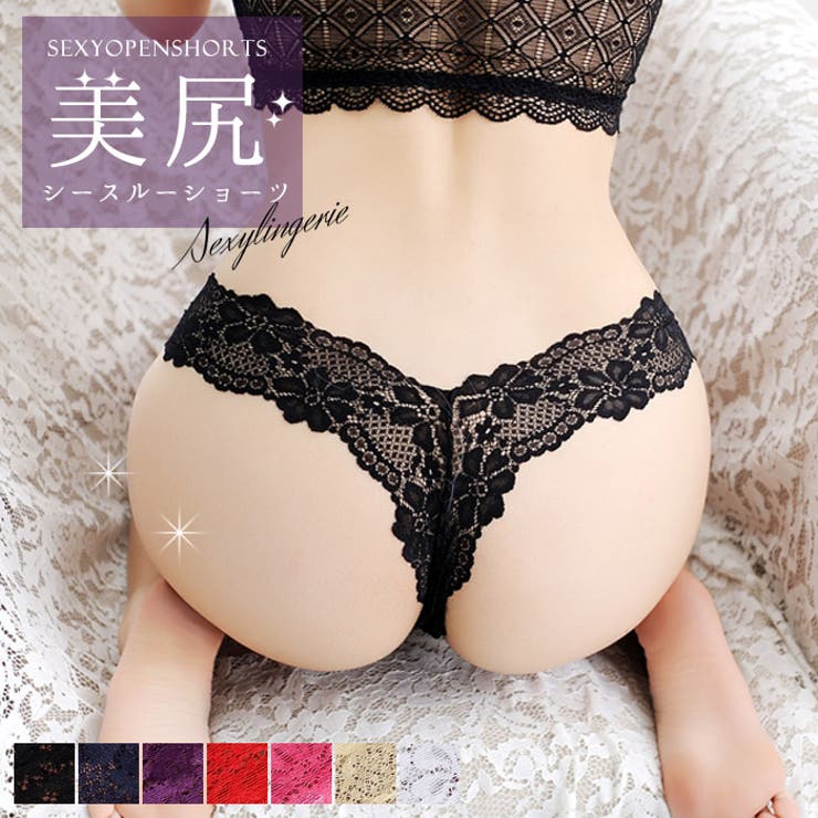 【10%OFFクーポン!11/27(木)1:59まで】Anna Mu JAPAN セクシーショーツ セクシー ランジェリー ショーツ 単品 Tバック パンティー...