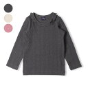 こどもの森e-shop ハートジャガード長袖Tシャツ・ロンT トップス