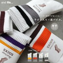 andme 裏パイル カラーライン リブソックス レディース 靴下 くつ下 レッグウェア カジュアル 厚手 パイル編み 防寒 冷え対策 暖か ベーシック 春 夏...
