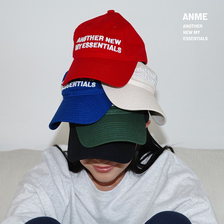【10%OFFクーポン!11/27(木)1:59まで】andme ANME ロゴ 刺繍 ツイル キャップ レディース メンズ 帽子 ハット 男女兼用 ユニセック...