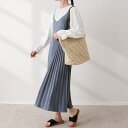maison de LATIR ファッション プリーツ ワンピース ふんわり 無地 シフォン ロング丈 ミドル丈 体型カバー スカート カジュアル フェミニン キャミワンピース 韓国ファッション 春 夏 セクシー 夏服 韓国 量産型 ホーム オフィス
