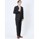 【10%OFFクーポン!11/27(木)1:59まで】TAKA-Q MEN ストレッチウォッシャブル レギュラーフィット 2ボタン2ピーススーツ チェック紺 ス...