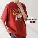 【4/27 9:59まで 10%OFFクーポン】maison de LATIR 大きめのロゴが目を引くカジュアルTシャツ 半袖 5分袖 カジュアル 綿素材 コットン ロゴプリント トレンド 韓国ファッション 春 セクシー 春服 春 韓国 量産型 ホーム