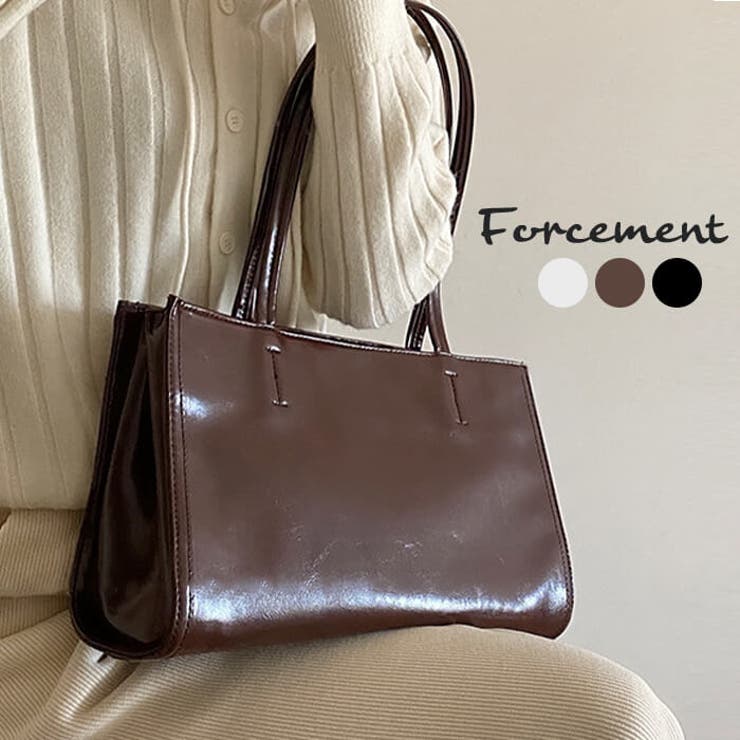 maison de LATIR 高級感のあるフェイクレザーを使用したトートバッグ キレイめ かっちり 大人女子 オンオフ兼用韓国ファッション 春 セクシー 春服 韓国 ホーム オフィス結婚式 フォーマル オフィス 春 韓国ファッション バッグ・鞄