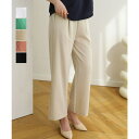 【5/16 1:59まで 5%OFFクーポン】maison de LATIR さらっとオシャレに着られるリネンワイドパンツ 春 ワイドレッグ 無地 カジュアル ...