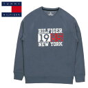 99HeadwearShop トミーヒルフィガー トレーナー ライトウェイト 薄手 メンズ TOMMY HILFIGER ブランド ロゴ ロンT ルームウェア 裏起毛 トップス スウェット 軽量 軽い 薄い トップス