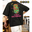GROOVY STORE 【オーバーサイズ】ヴィンテージライク Tシャツ半袖 レトロTシャツ #グラフィック #ロゴ T #ビンテージライク トップス