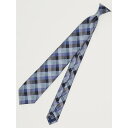 TAKA-Q MEN TAKA-Q×FAIRFAX シルクチェック柄 レギュラータイ 8.0cm幅 スーツ