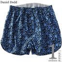 【10%OFFクーポン!11/27(木)1:59まで】大きいサイズの店ビッグエムワン 大きいサイズ メンズ DANIEL DODD 前開き 植物柄 トランクス ...