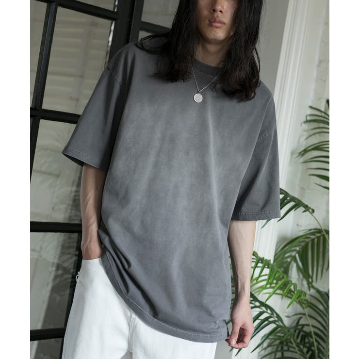 aimoha men OMBRE FADE COTTON TEE トップス（3枚目）