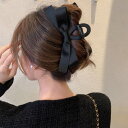 ANGELCLOSET ヘアクリップ バンスクリップ リボン ヘアアクセサリー