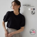 A Happy Marilyn LUMFORLEproducedbyMy:nia プレーティング天竺 パフスリーブTシャツ 大きいサイズ レディース トップス ...