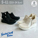 Noubel Voug Relax 軽量 サイドジップ メッシュ 厚底スニーカー シューズ・靴