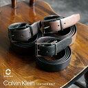 Rocky Monroe CalvinKlein カルバンクライン レザーベルト リバーシブル 革 メンズ レディース バックル カジュアル アメカジ シンプル...