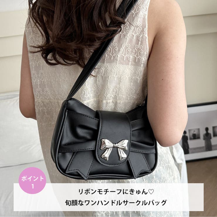 Outfitter lab リボンモチーフショルダーバッグ バッグ・鞄の商品画像 2