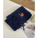 aimoha クリスマスワンポイント刺繍マフラー【AW】 小物