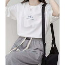 aimoha ボタニカルプリントルーズTシャツ【SS】 トップス
