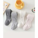 aimoha kids 【aimoha-KIDS-】リボン刺繍タイツ インナー・下着
