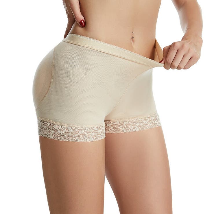 【10％OFFクーポン！7/11(土)1:59まで】COCOMOMO ヒップアップガードル パッド入り美尻ショーツ ガードル ヒップアップ ヒップ パッド ショーツ ガードル 下着 インナー レディース 補正下着 女性 3D 立体 補正 深め セクシー shoplistselect-10004802 SHOPLIST サンプル画像2