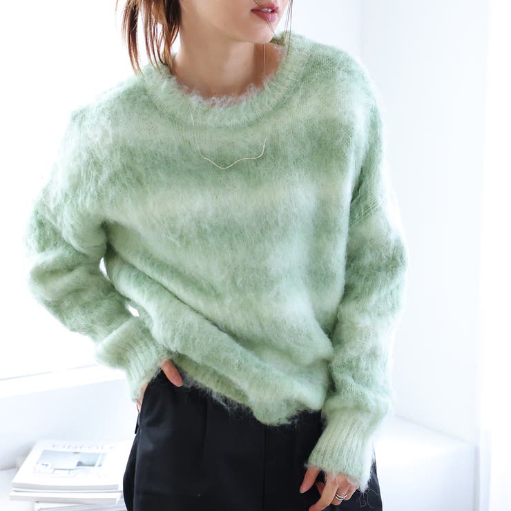 Doula Doula グラデーションニット トップス