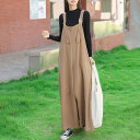 【5/15限定 15%OFFクーポン】Doux Belle ワイド サロペット オールインワン パンツ・ズボン