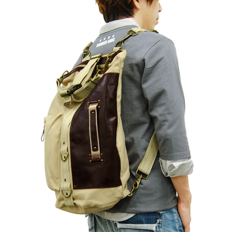【10％OFFクーポン！3/26(木)1:59まで】DEVICE リュック メンズ 通勤 リュックサック 大容量 ブランド キャンバス 通学 A4 おしゃれ カジュアル 大きい 黒 アウトドア バッグパック 高校生 ボディバッグ 3way バッグ デバイ