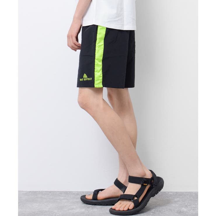 【10％OFFクーポン！7/26(日)1:59まで】子ども服 SHUSHU サイドラインスイムショー...