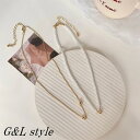 G&L Style メタルボールゴールドネックレス 9509 アクセサリー
