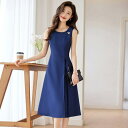 JS FASHION ワンピース 全4色 ブローチ付き ノースリーブ 秋ワンピ 冬ワンピ 大人 きれいめ 好印象 フォーマル おしゃれ 大きいサイズ 上品 セレモニー ビジネス 通勤 オフィスカジュアル 同窓会 ママワンピ 春 秋 冬【zlz170003