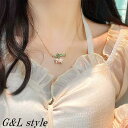 G&L Style フラワーモチーフネックレス 9536 アクセサリー